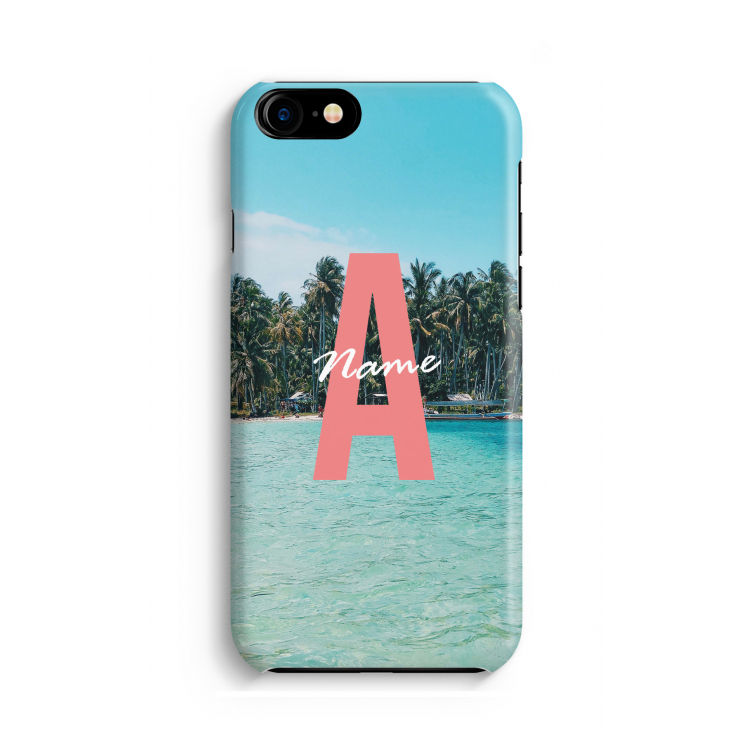 Pacific Dream: Volledig geprint iPhone SE 2020 Hoesje