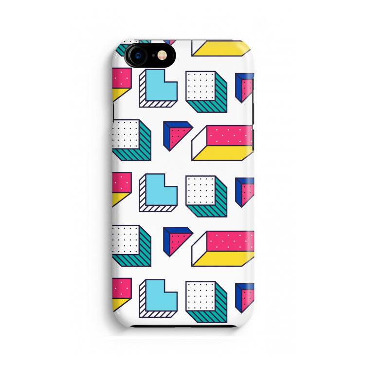 8-bit N°7: Volledig geprint iPhone SE 2020 Hoesje