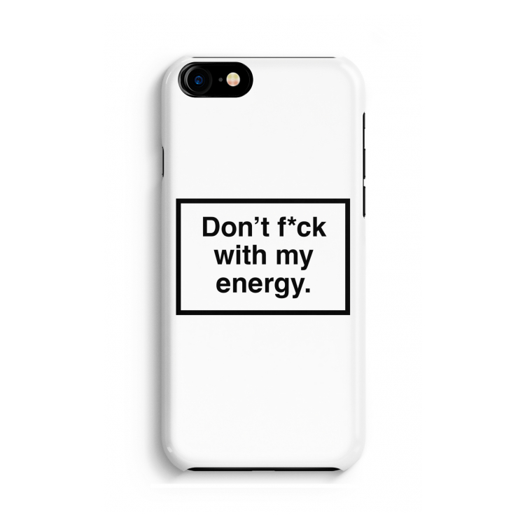 My energy: Volledig geprint iPhone SE 2020 Hoesje