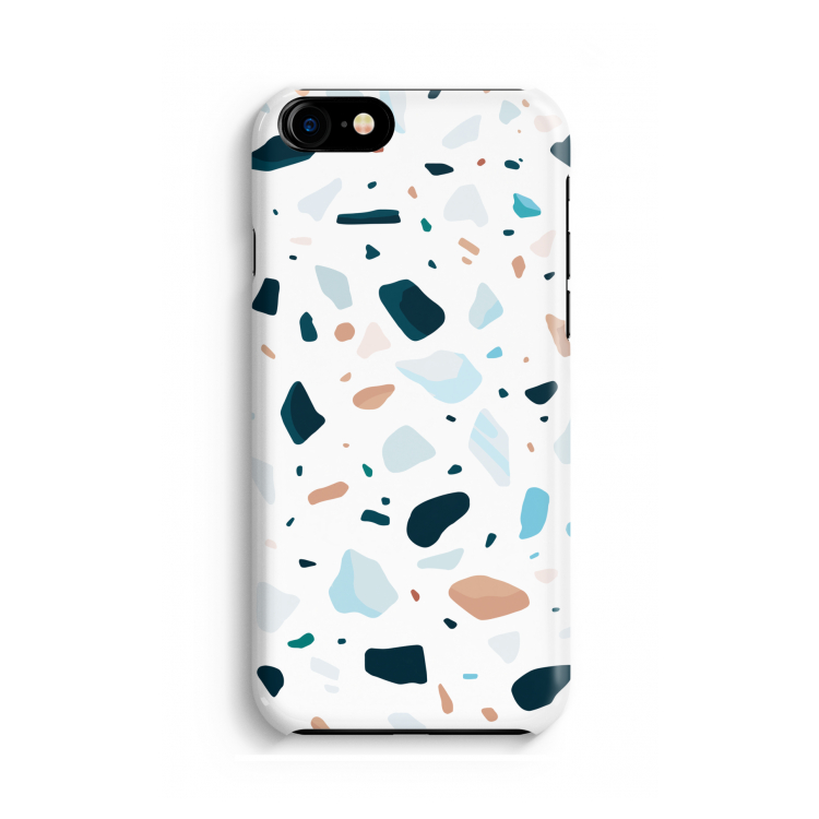 Terrazzo N°13: Volledig geprint iPhone SE 2020 Hoesje