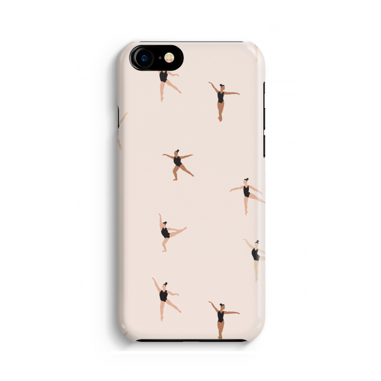Dancing #1: Volledig geprint iPhone SE 2020 Hoesje