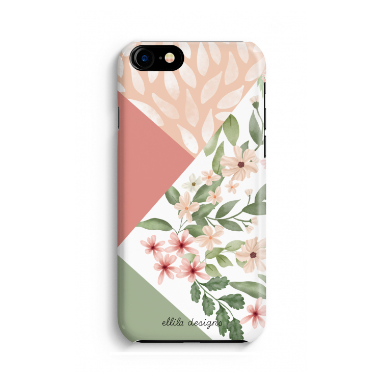 Sweet heaven geometrics: Volledig geprint iPhone SE 2020 Hoesje