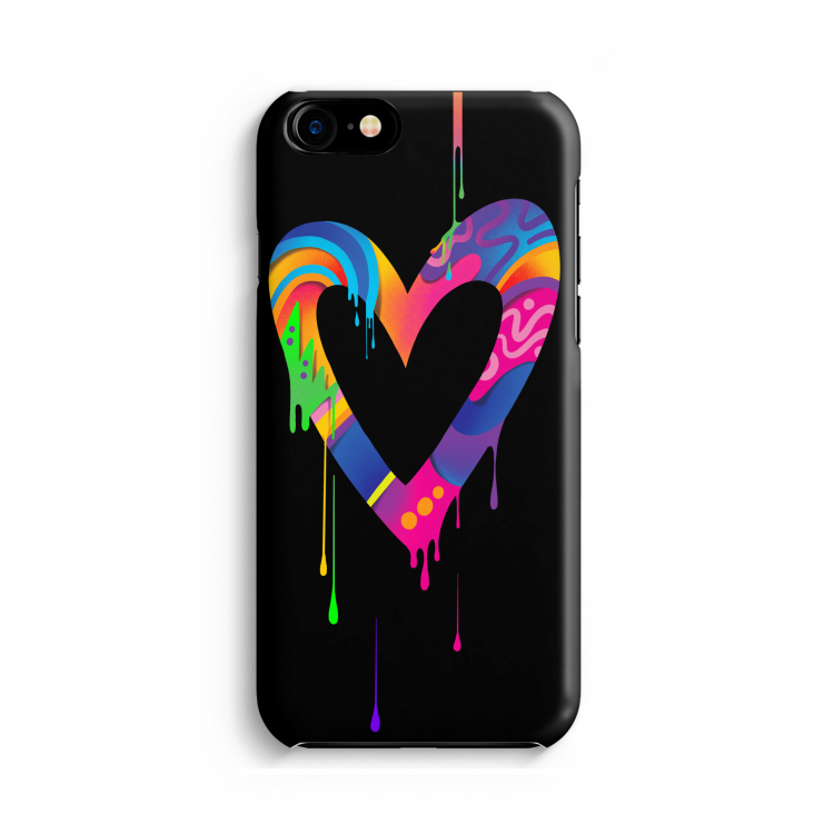 Melts My Heart: Volledig geprint iPhone SE 2020 Hoesje