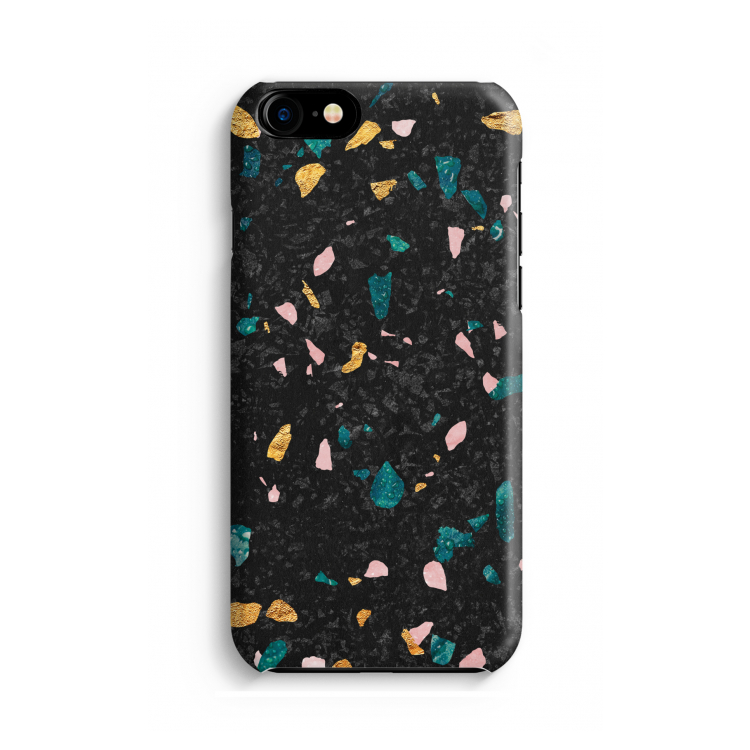 Terrazzo N°10: Volledig geprint iPhone SE 2020 Hoesje
