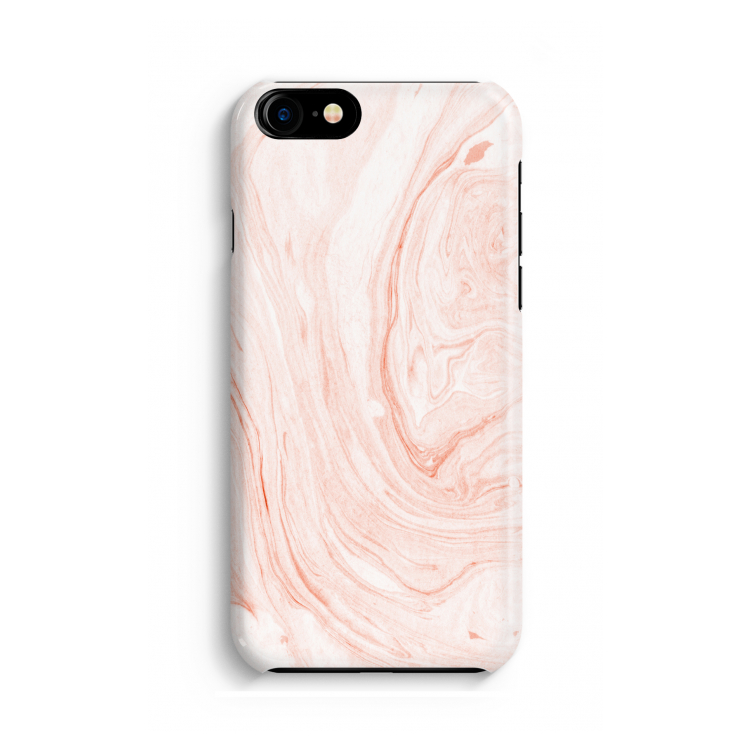 Peach bath: Volledig geprint iPhone SE 2020 Hoesje