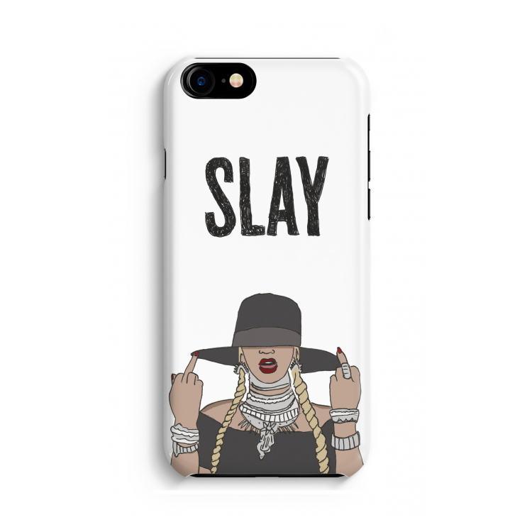 Slay All Day: Volledig geprint iPhone SE 2020 Hoesje