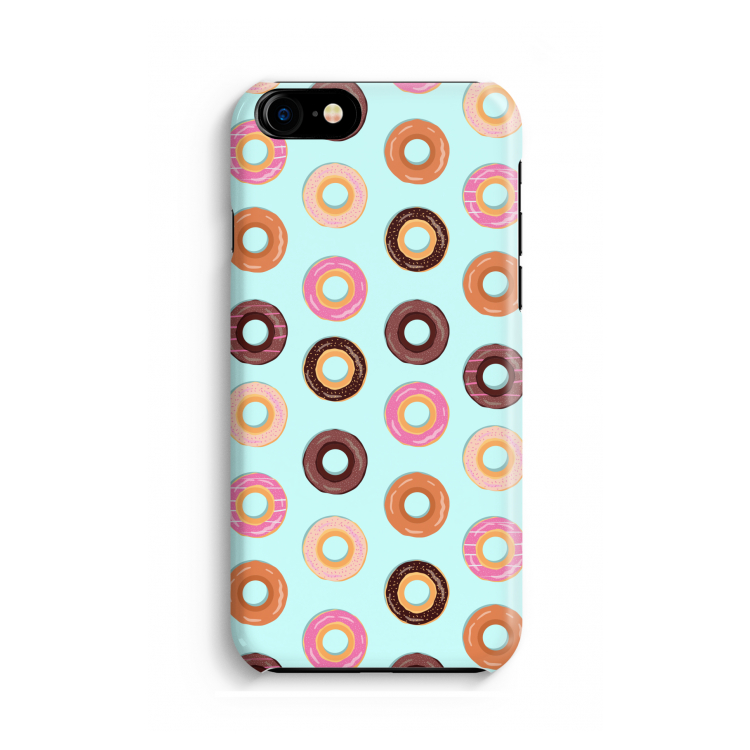 Donuts: Volledig geprint iPhone SE 2020 Hoesje