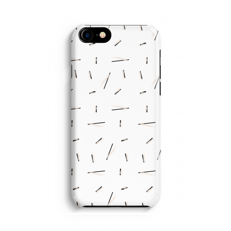Hipster stripes: Volledig geprint iPhone SE 2020 Hoesje