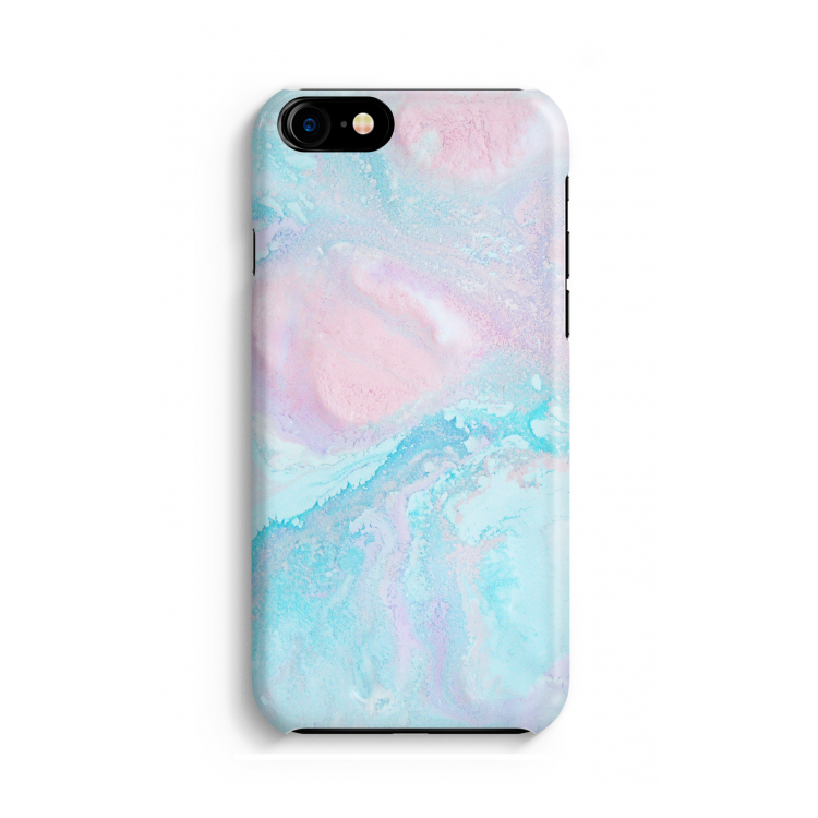 Fantasie pastel: Volledig geprint iPhone SE 2020 Hoesje