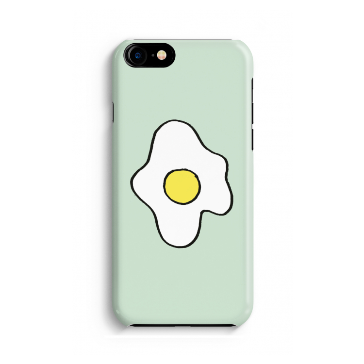 Spiegelei: Volledig geprint iPhone SE 2020 Hoesje