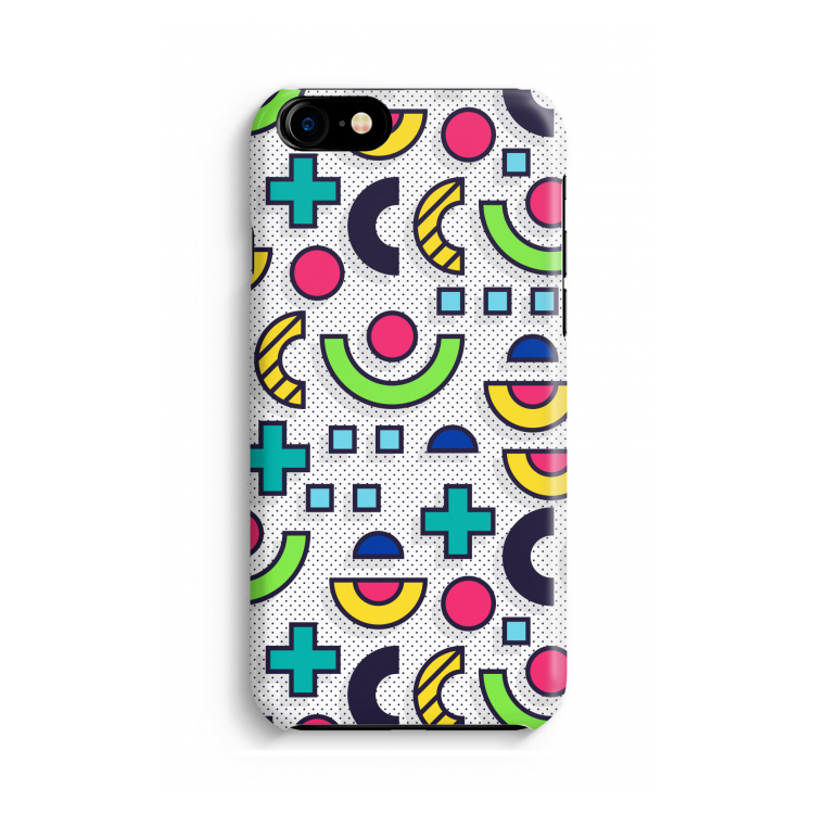8-bit N°6: Volledig geprint iPhone SE 2020 Hoesje