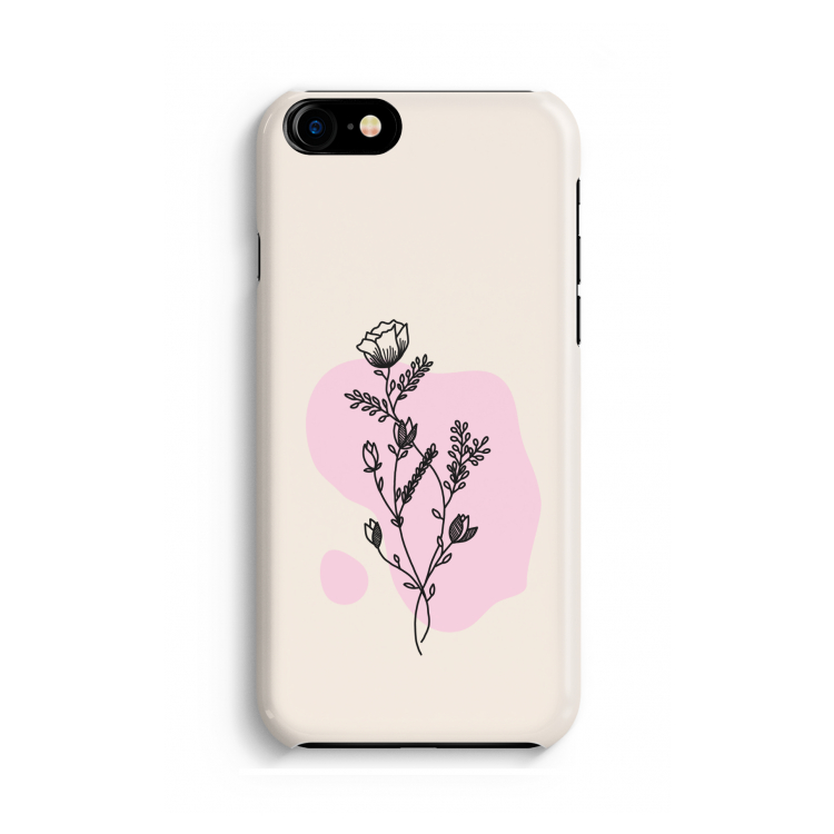 Roses are red: Volledig geprint iPhone SE 2020 Hoesje