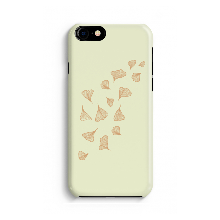 Falling Leaves: Volledig geprint iPhone SE 2020 Hoesje