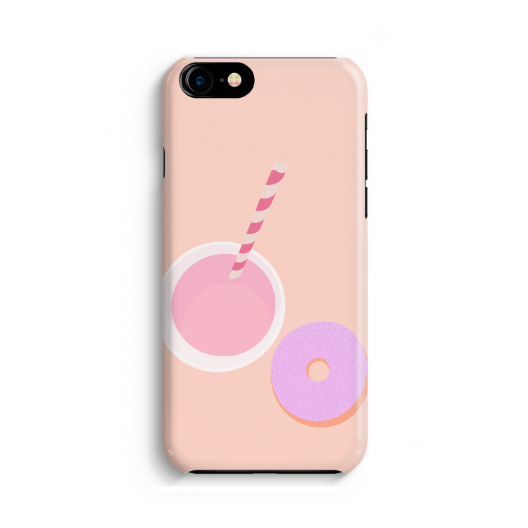 Donut: Volledig geprint iPhone SE 2020 Hoesje