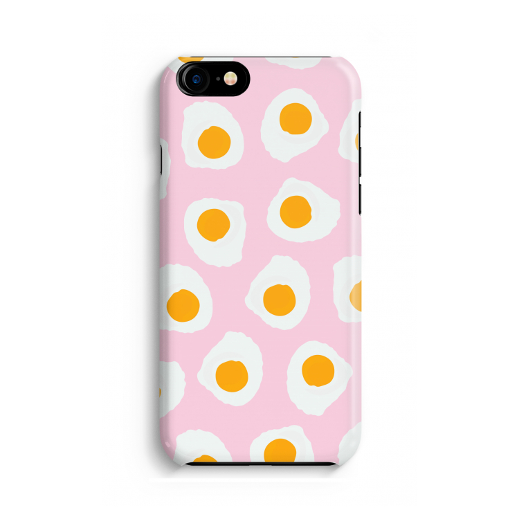 Dancing eggs: Volledig geprint iPhone SE 2020 Hoesje