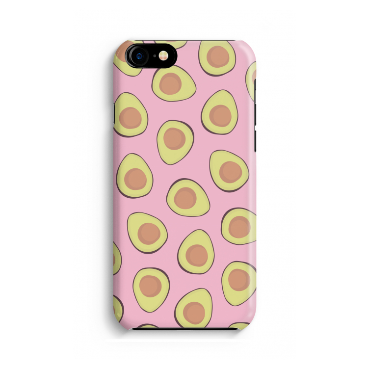 Dancing avocados: Volledig geprint iPhone SE 2020 Hoesje