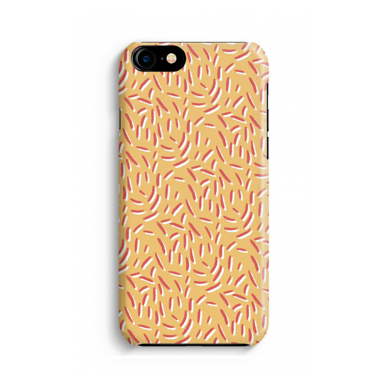 Camouflage: Volledig geprint iPhone SE 2020 Hoesje