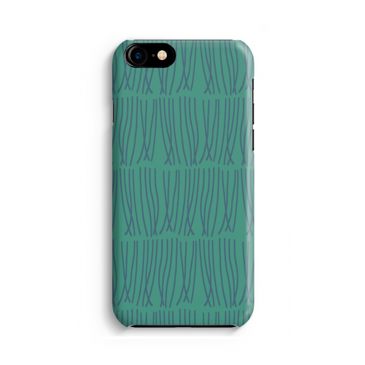 Swirls: Volledig geprint iPhone SE 2020 Hoesje