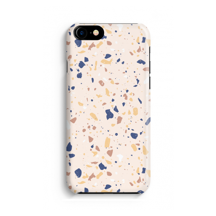 Terrazzo N°23: Volledig geprint iPhone SE 2020 Hoesje