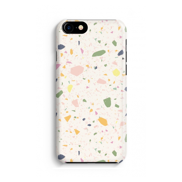 Terrazzo N°21: Volledig geprint iPhone SE 2020 Hoesje