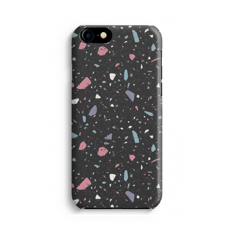Terrazzo N°16: Volledig geprint iPhone SE 2020 Hoesje