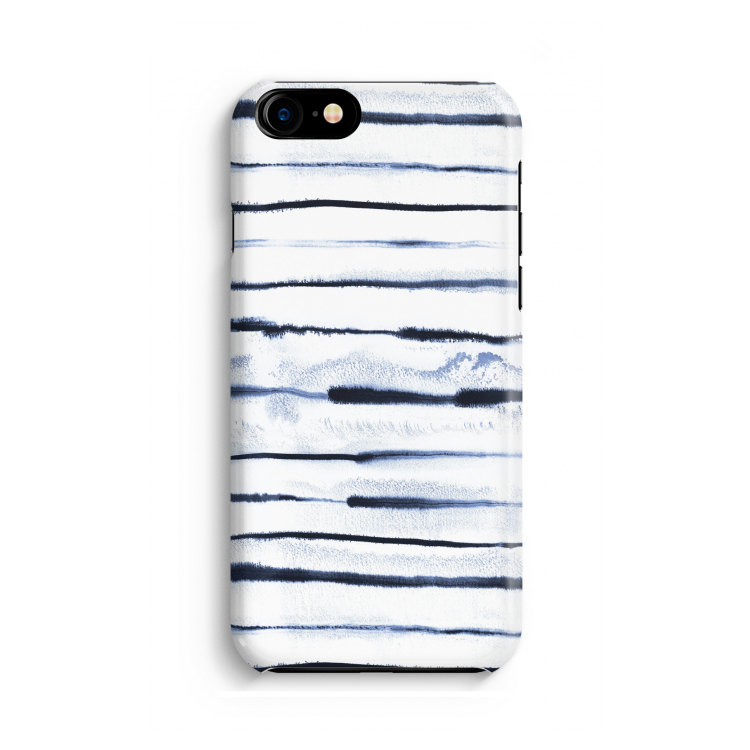 Ink Stripes: Volledig geprint iPhone SE 2020 Hoesje