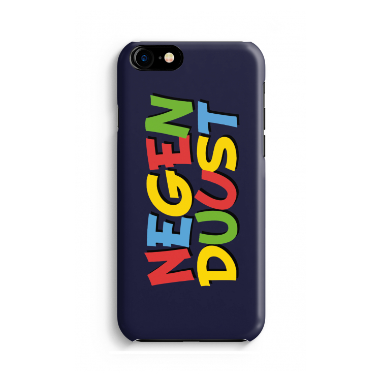 90's One: Volledig geprint iPhone SE 2020 Hoesje