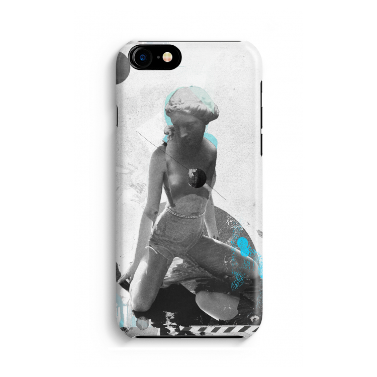 I will not feel a thing: Volledig geprint iPhone SE 2020 Hoesje