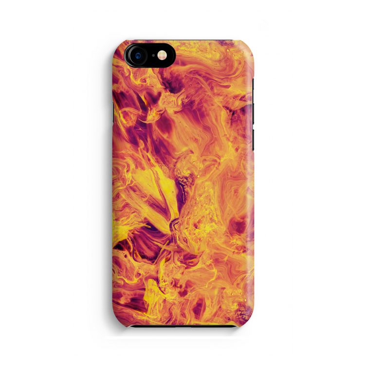 Eternal Fire: Volledig geprint iPhone SE 2020 Hoesje