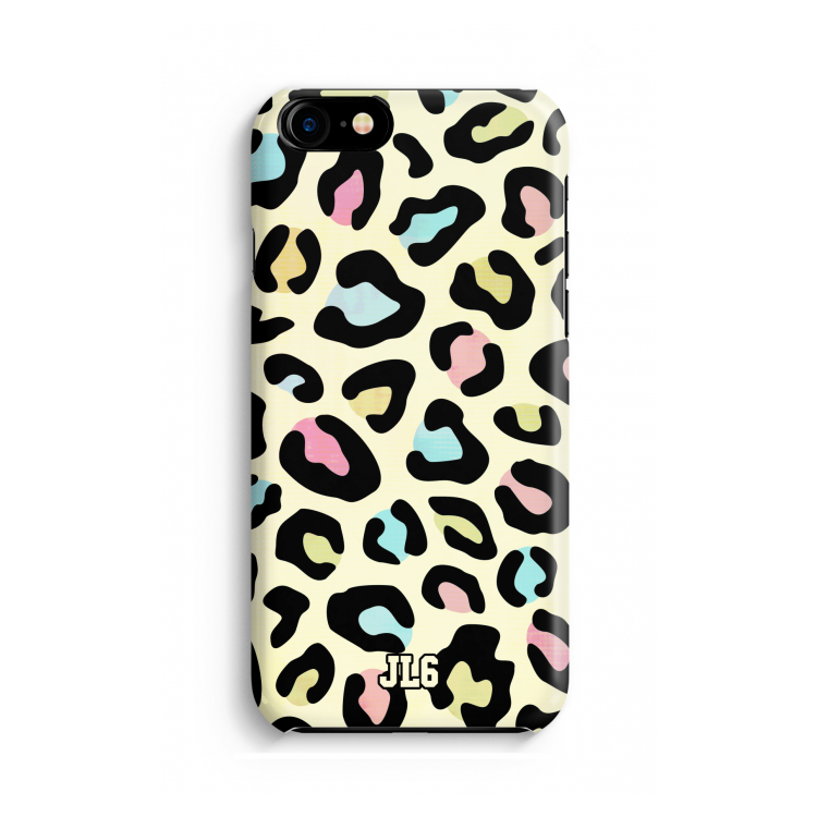 Leopard pattern: Volledig geprint iPhone SE 2020 Hoesje