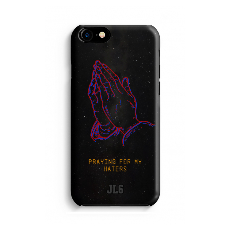 Praying For My Haters: Volledig geprint iPhone SE 2020 Hoesje