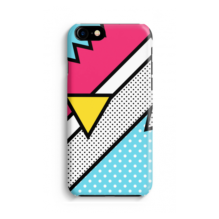 Pop Art #3: Volledig geprint iPhone SE 2020 Hoesje