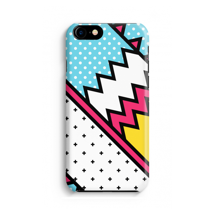 Pop Art #2: Volledig geprint iPhone SE 2020 Hoesje