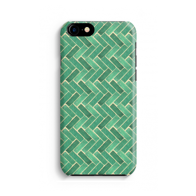 Moroccan tiles 2: Volledig geprint iPhone SE 2020 Hoesje