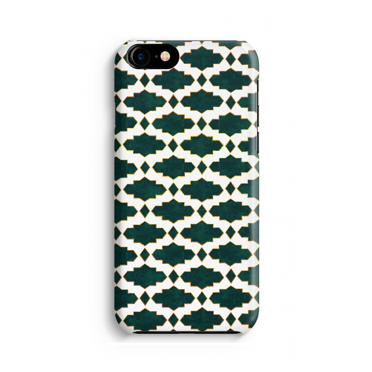 Moroccan tiles: Volledig geprint iPhone SE 2020 Hoesje