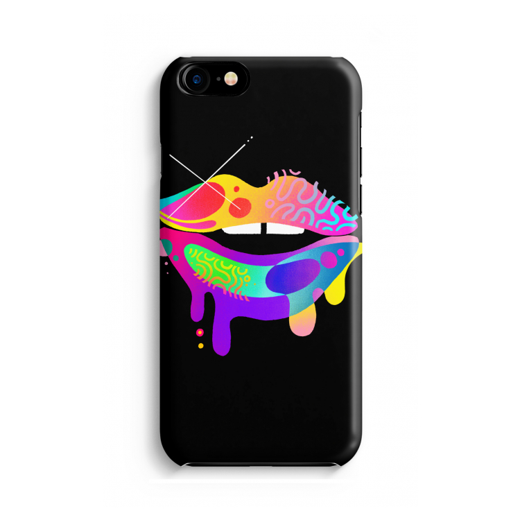 Lip Palette: Volledig geprint iPhone SE 2020 Hoesje