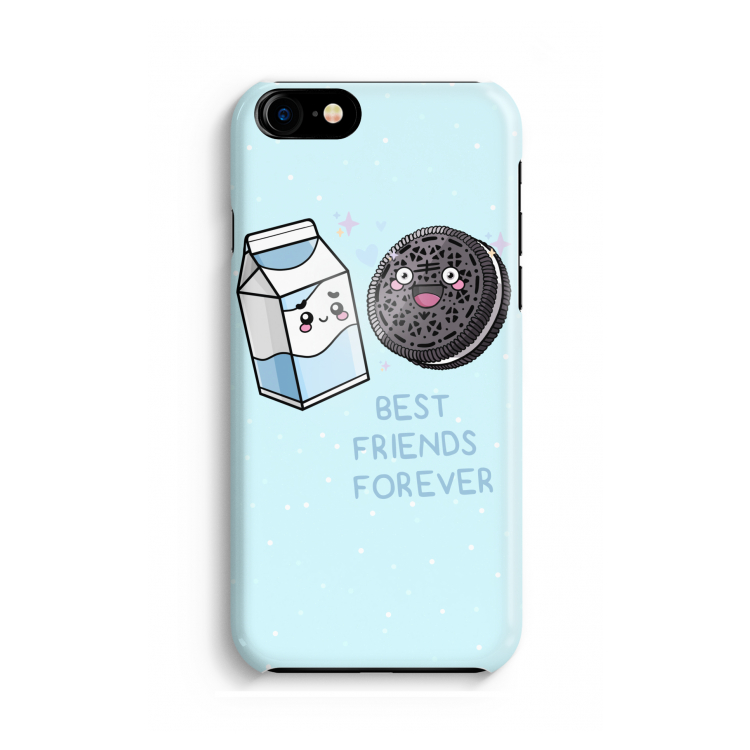 Best Friend Forever: Volledig geprint iPhone SE 2020 Hoesje