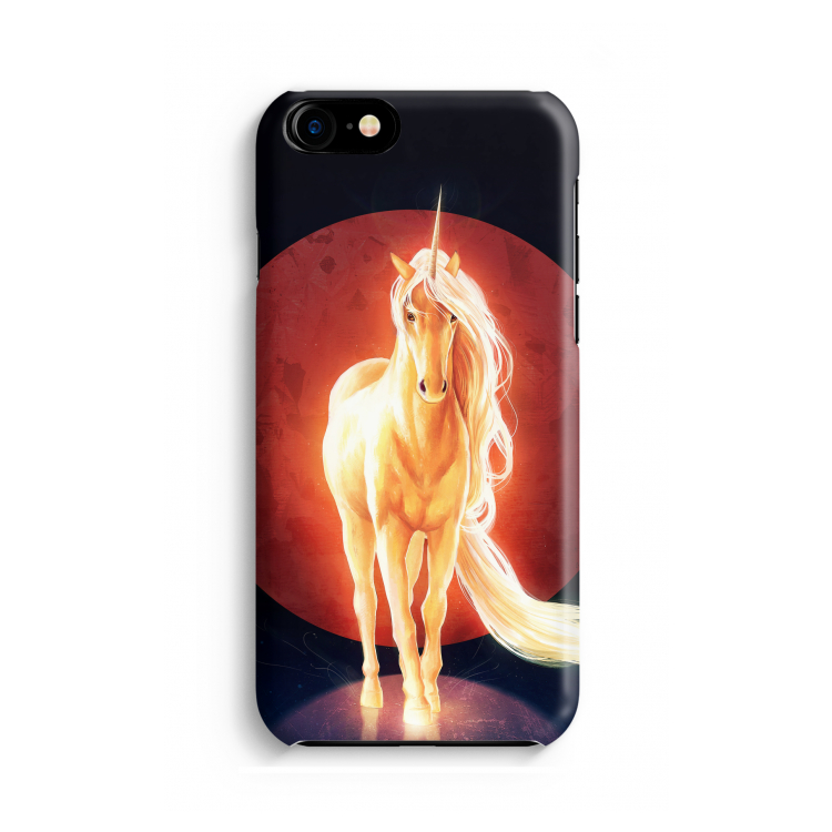 Last Unicorn: Volledig geprint iPhone SE 2020 Hoesje