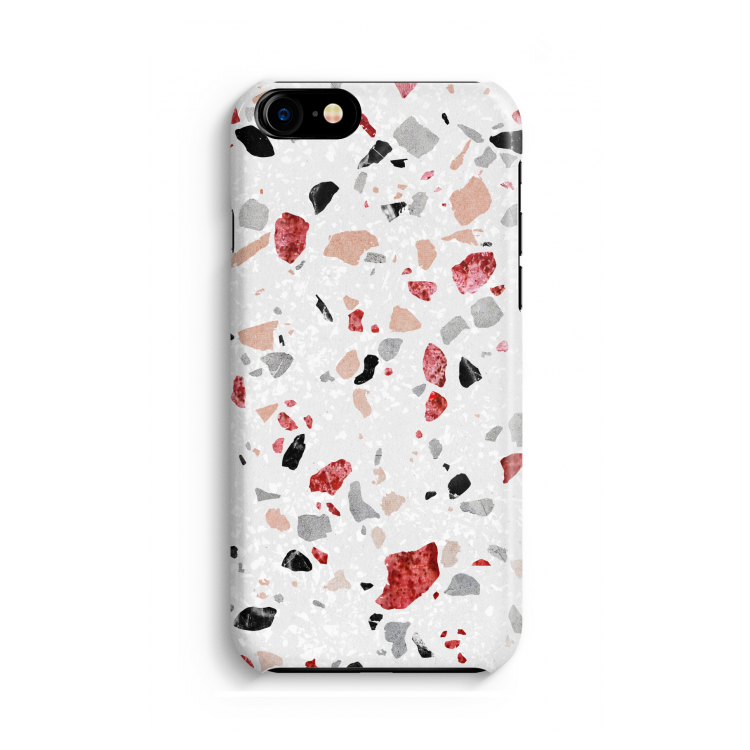 Terrazzo N°12: Volledig geprint iPhone SE 2020 Hoesje