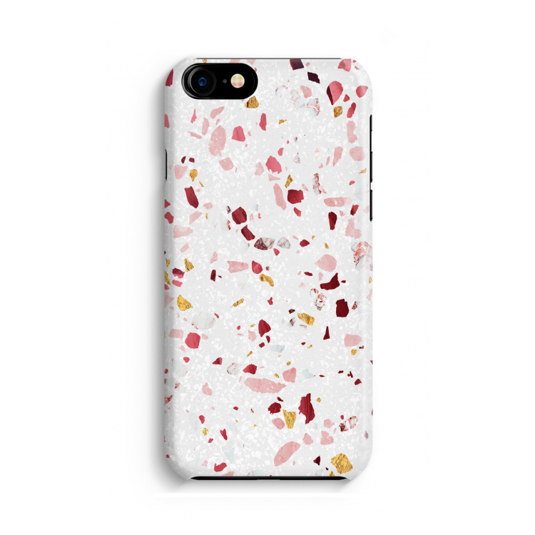 Terrazzo N°9: Volledig geprint iPhone SE 2020 Hoesje