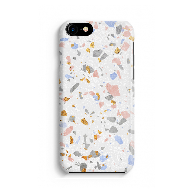 Terrazzo N°8: Volledig geprint iPhone SE 2020 Hoesje