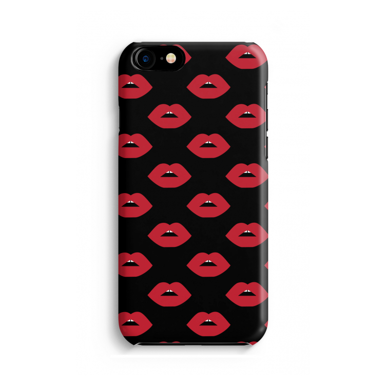 Lips: Volledig geprint iPhone SE 2020 Hoesje