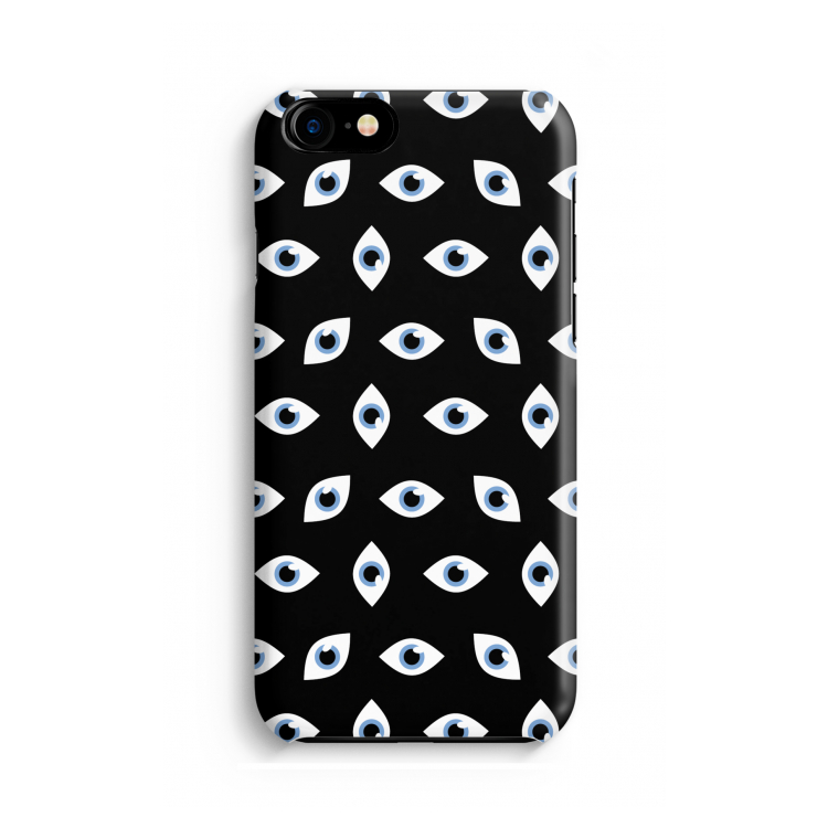Eyes pattern: Volledig geprint iPhone SE 2020 Hoesje