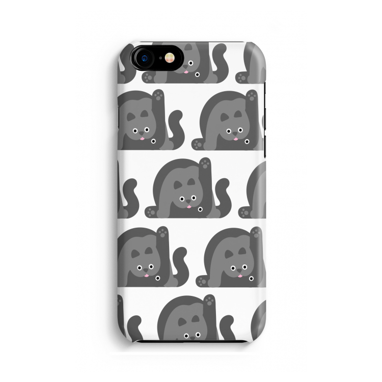 Cats: Volledig geprint iPhone SE 2020 Hoesje