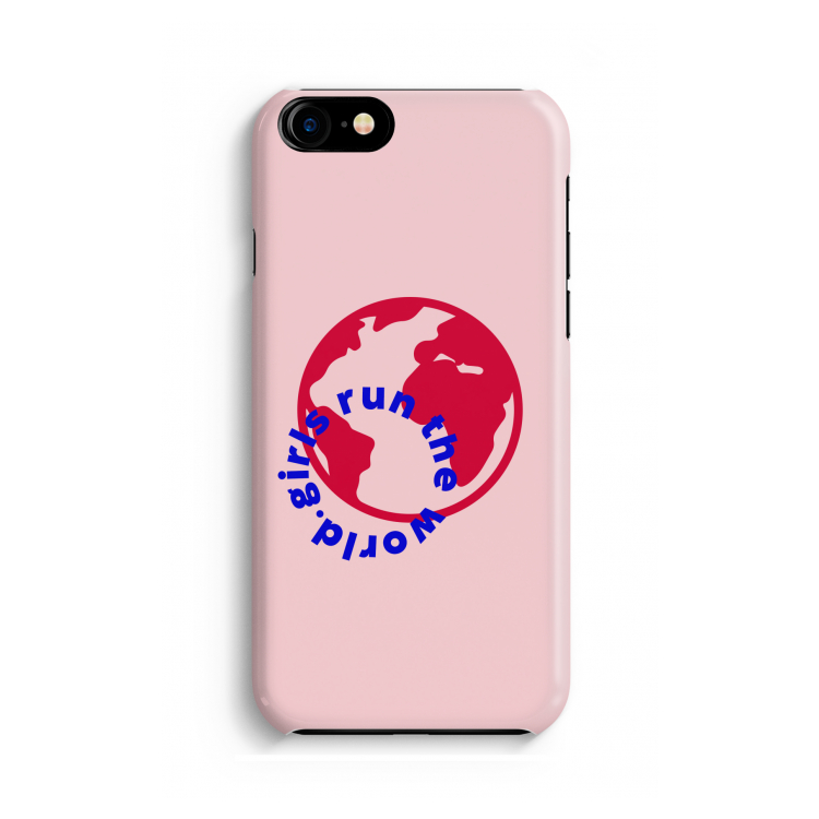 Run The World: Volledig geprint iPhone SE 2020 Hoesje