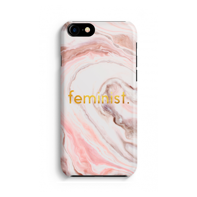 Feminist: Volledig geprint iPhone SE 2020 Hoesje