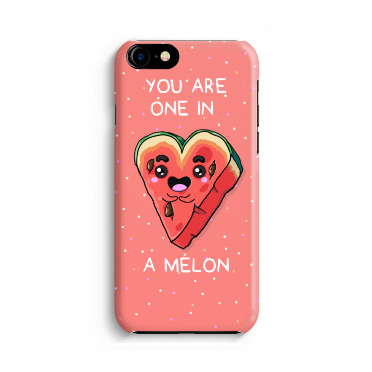 One In A Melon: Volledig geprint iPhone SE 2020 Hoesje