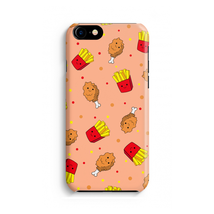 Chicken 'n Fries: Volledig geprint iPhone SE 2020 Hoesje