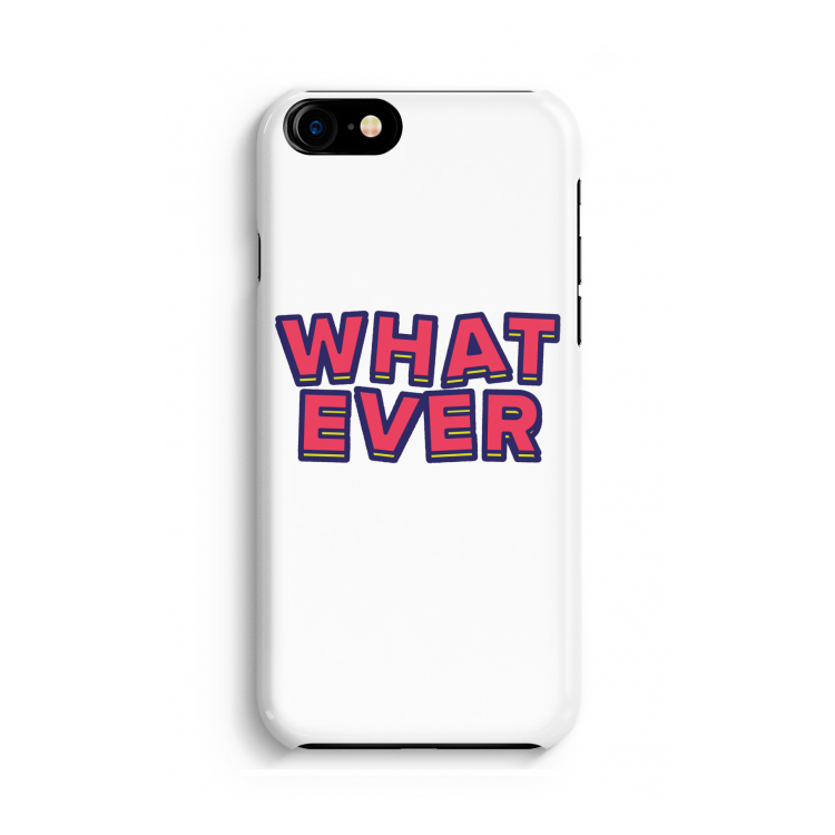 Whatever: Volledig geprint iPhone SE 2020 Hoesje