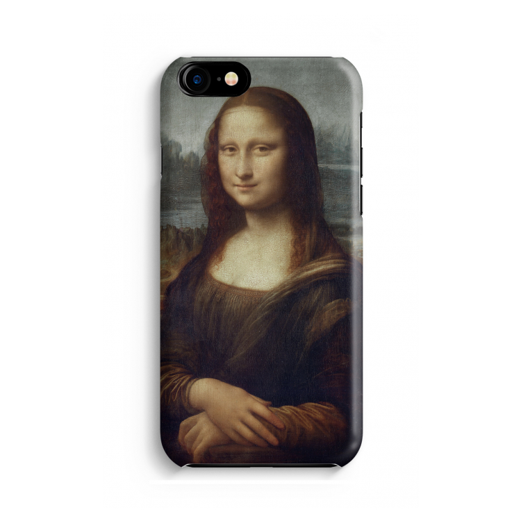 Mona Lisa: Volledig geprint iPhone SE 2020 Hoesje